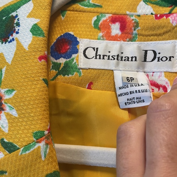Vintage Christian Dior blazer - Picture 3 of 7